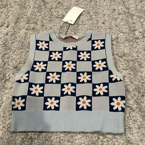Cute Zara flower vest